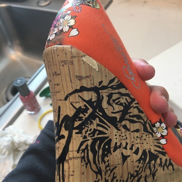 Ed Hardy Wedge - Picture 5 of 5